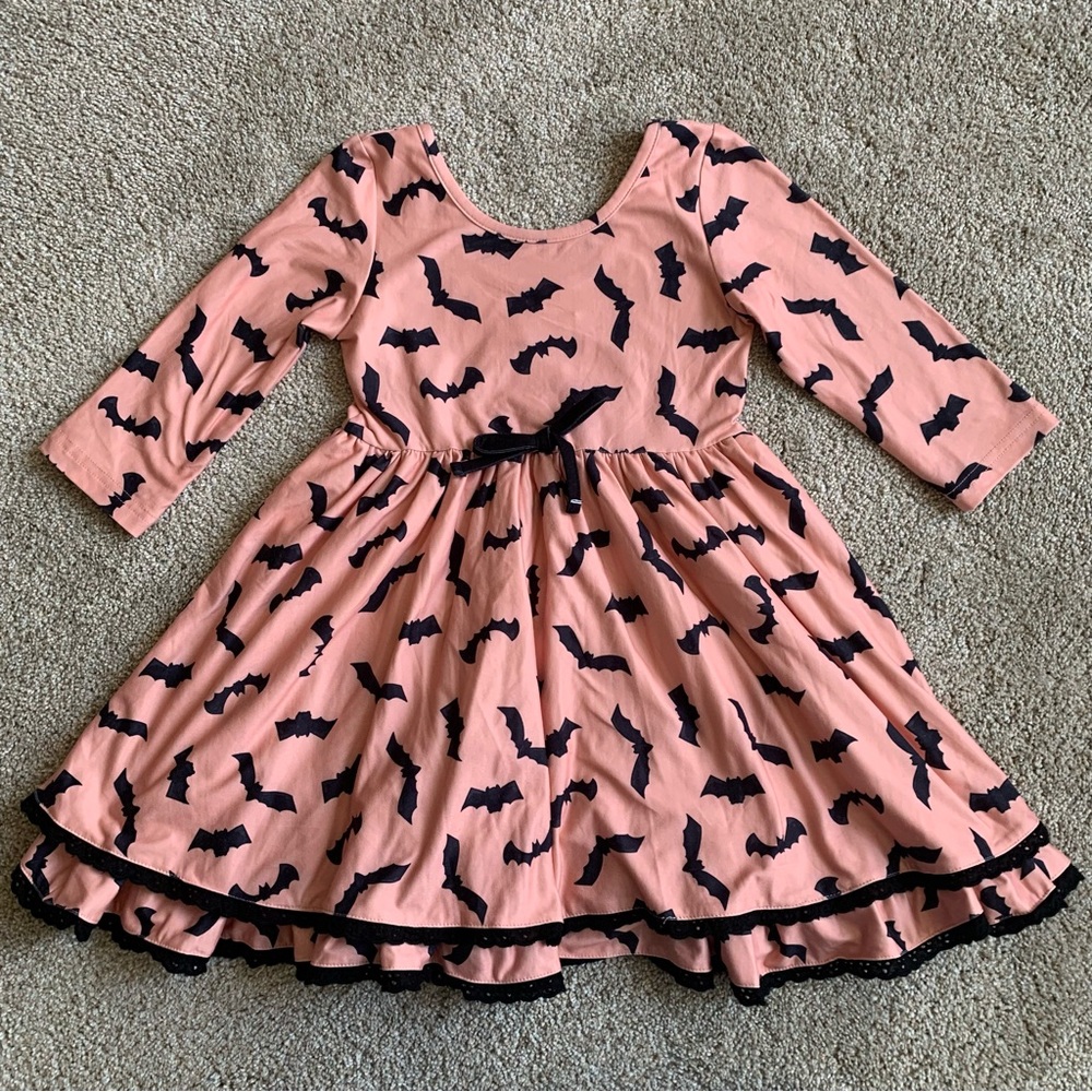 Cheeky Plum 5t Bat Dress